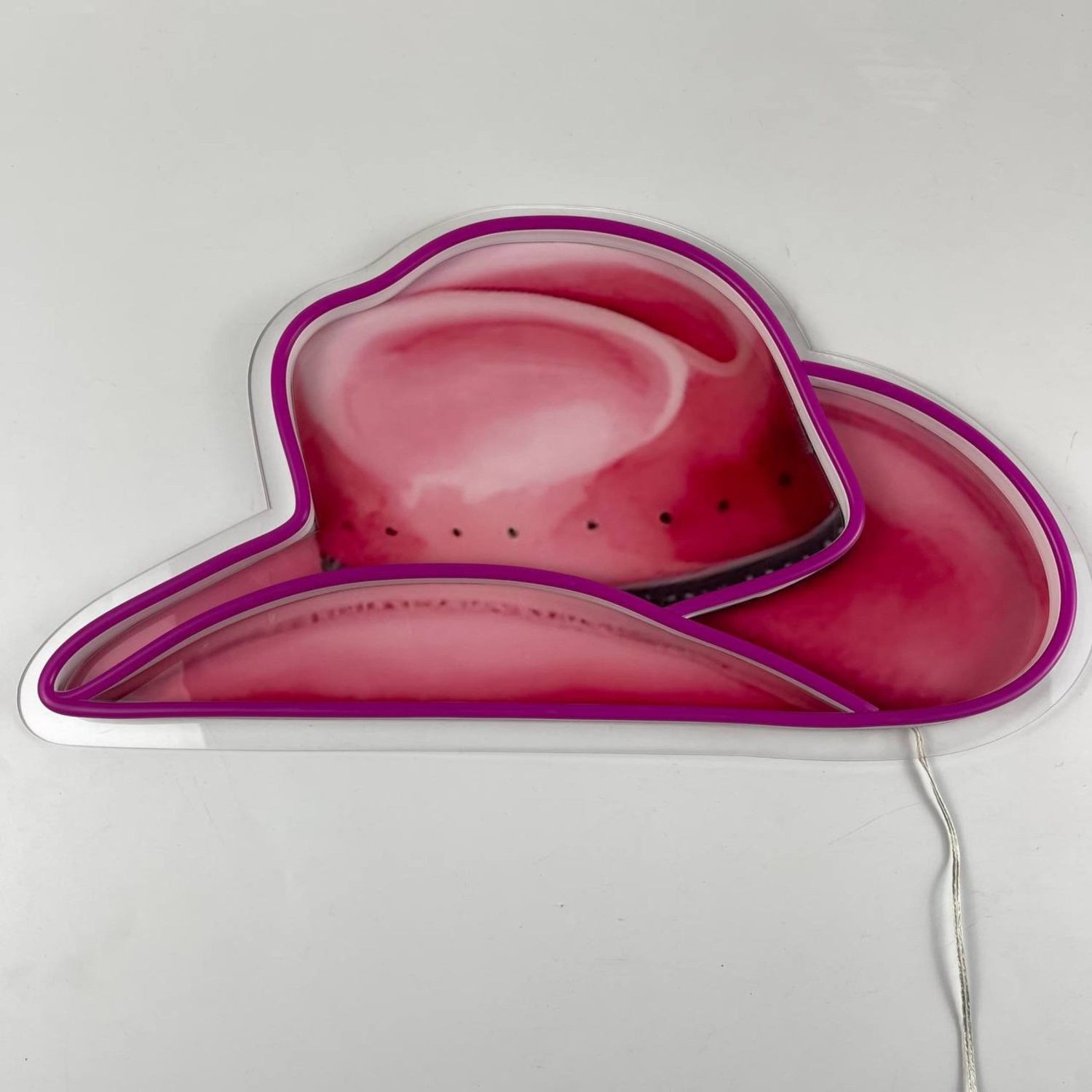 Cowboy Hat Decal Printed Neon Light for Wall Decoration | Shineneon