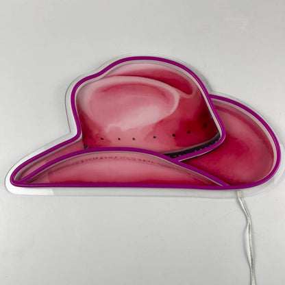 Cowboy Hat Decal Printed Neon Light for Wall Decoration | Shineneon