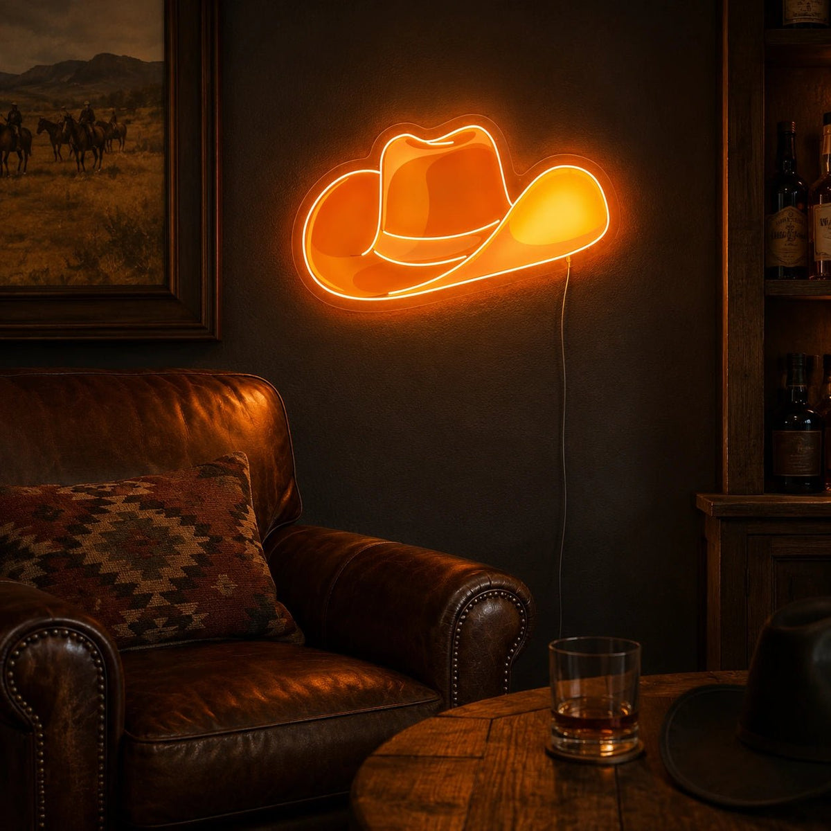 Cowboy Hat LED Neon Sign - Shineneon