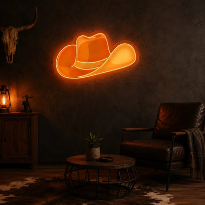 Cowboy Hat LED Neon Sign - Shineneon