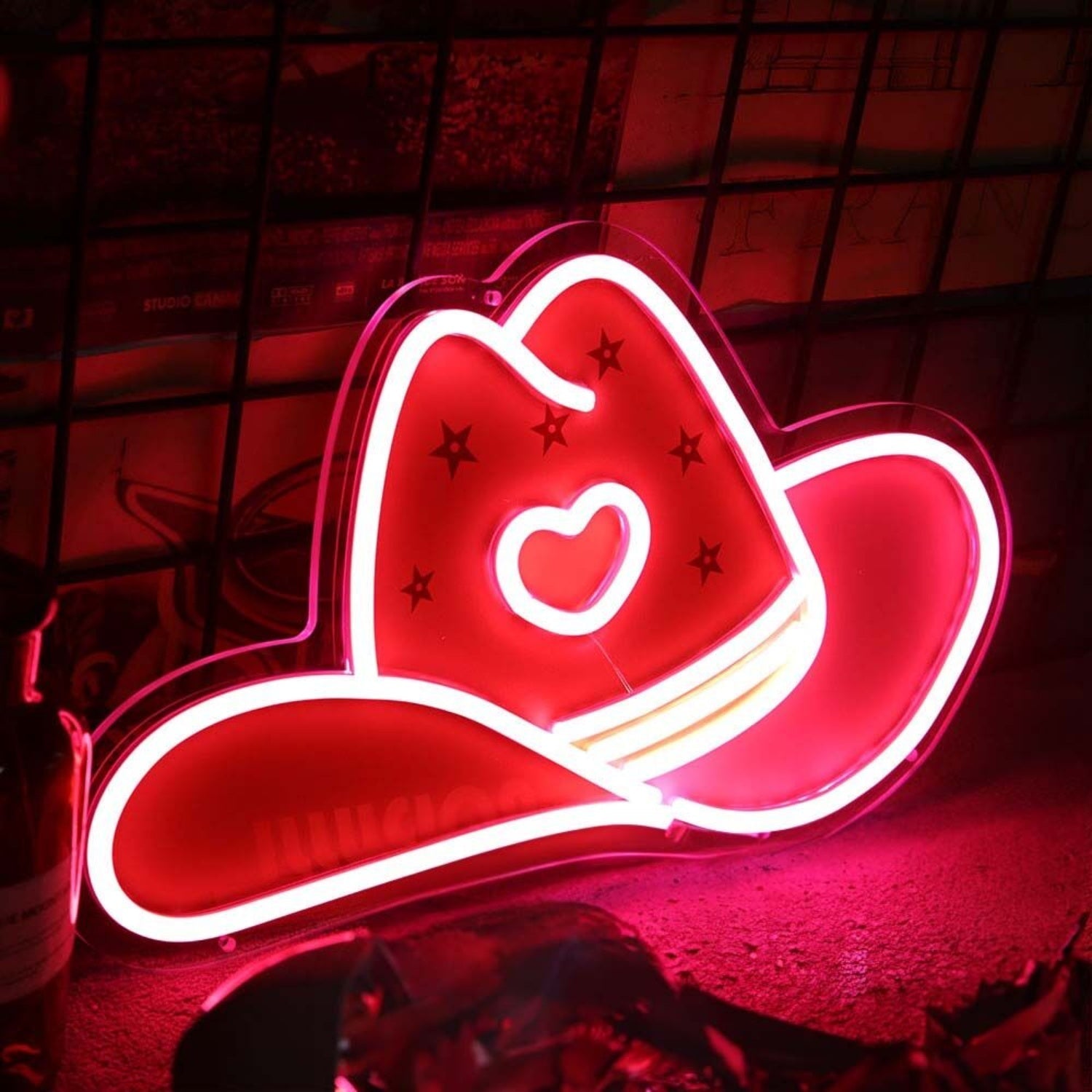 Cowboy Hat Led Neon Sign For Western And Rustic Decor - Shineneon