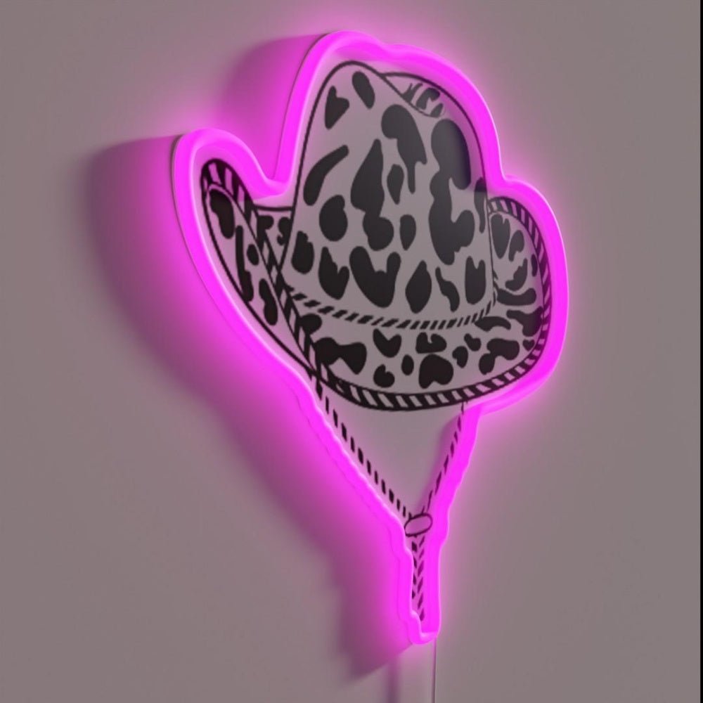 Cowboy Hat Rgb Led Neon Sign - Shineneon