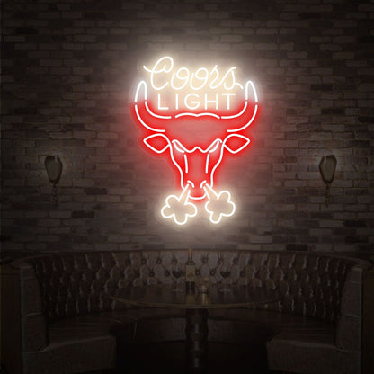 Cowboy Led Neon Sign Bull Skull Neon Sign | Shineneon
