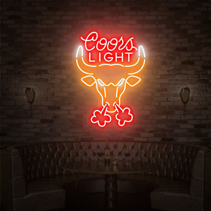 Cowboy Led Neon Sign Bull Skull Neon Sign | Shineneon