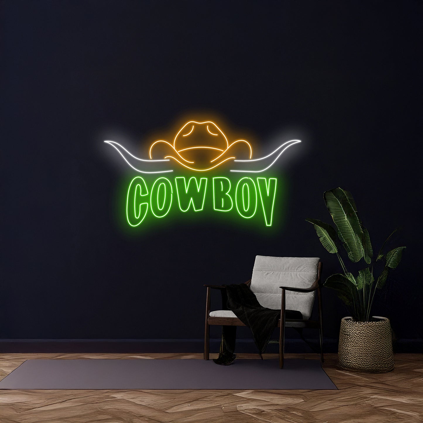 Cowboy Neon Sign