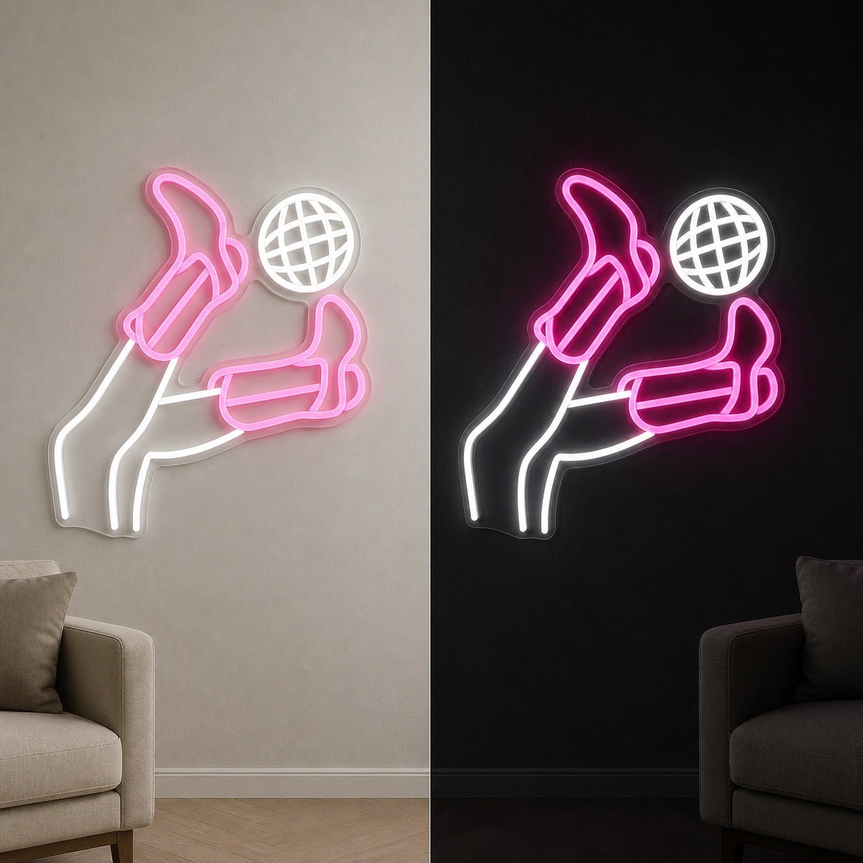 Cowgirl Boots Disco Ball Vintage LED Neon Sign - Shineneon