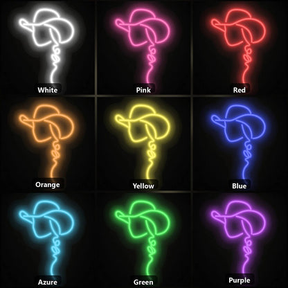 Cowgirl Cowboy Hat Word Vintage LED Neon Sign - Shineneon