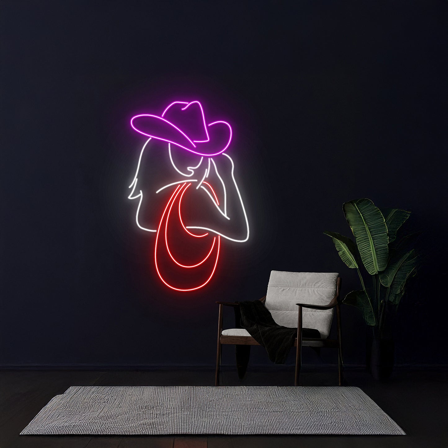 Cowgirl Neon Sign