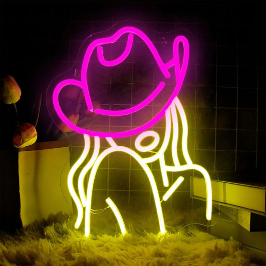 Cowwomen Led Sign Business Neon Sign