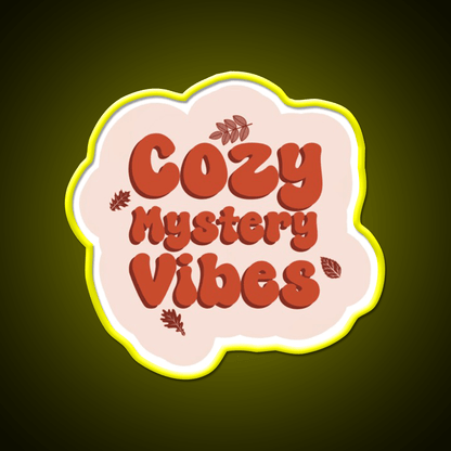 Cozy Mystery Vibes Cafe Led Neon Sign Espresso Bar Art Rgb Color - Shineneon