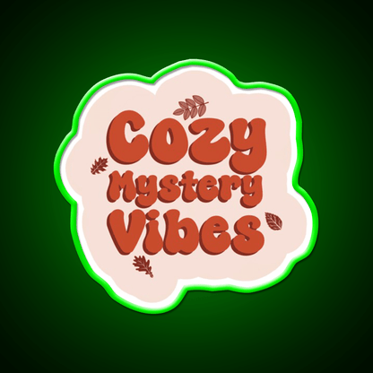 Cozy Mystery Vibes Cafe Led Neon Sign Espresso Bar Art Rgb Color - Shineneon