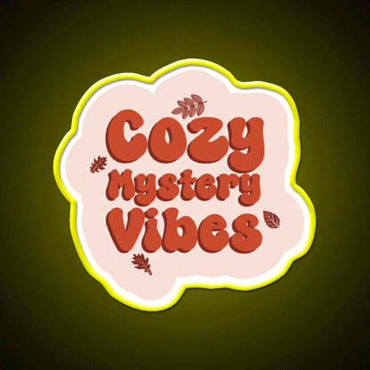 Cozy Mystery Vibes Cafe Led Neon Sign Espresso Bar Art Rgb Color