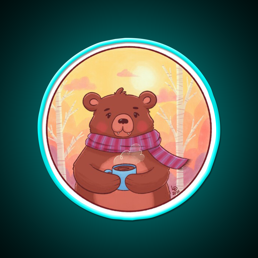 Cozy Vibes Cafe Led Neon Sign Espresso Bar Art Rgb Color