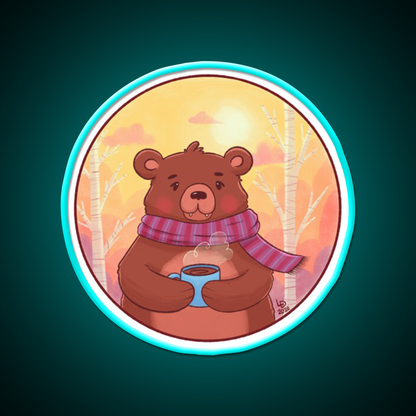 Cozy Vibes Cafe Led Neon Sign Espresso Bar Art Rgb Color