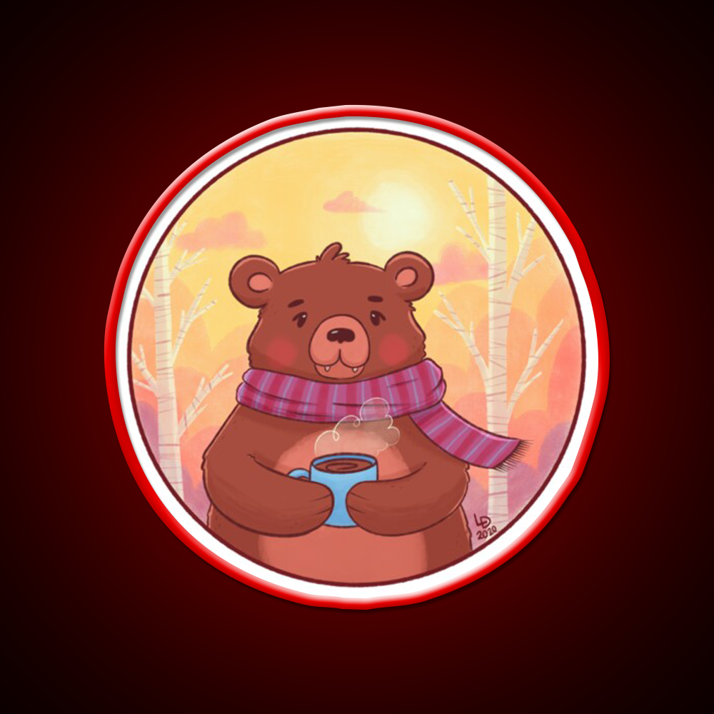 Cozy Vibes Cafe Led Neon Sign Espresso Bar Art Rgb Color