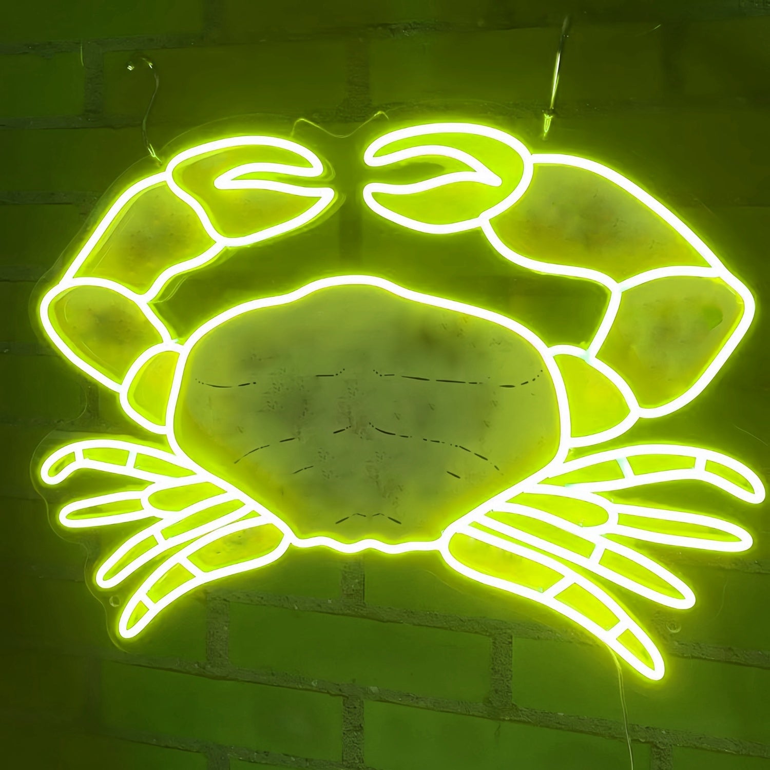 Crab Illuminate Your With Neon Seafood - Shineneon