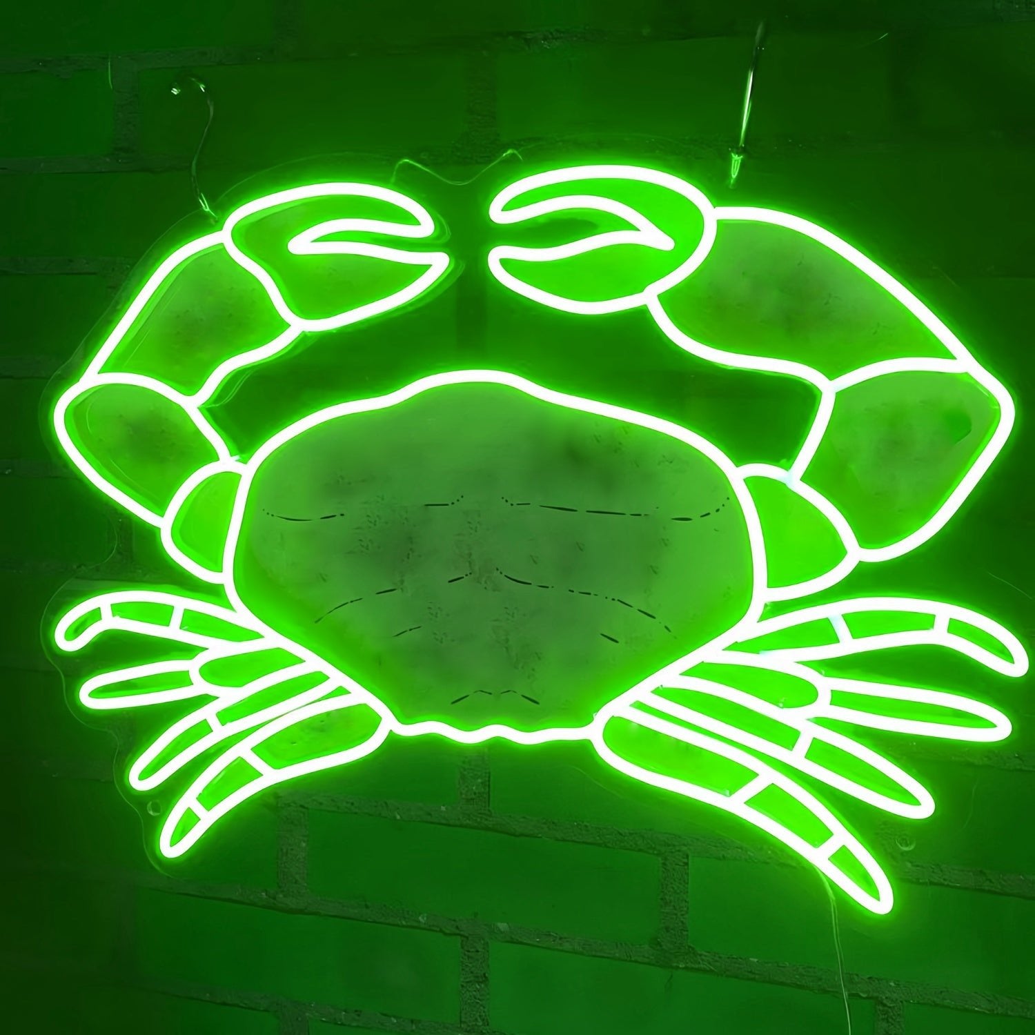 Crab Illuminate Your With Neon Seafood - Shineneon