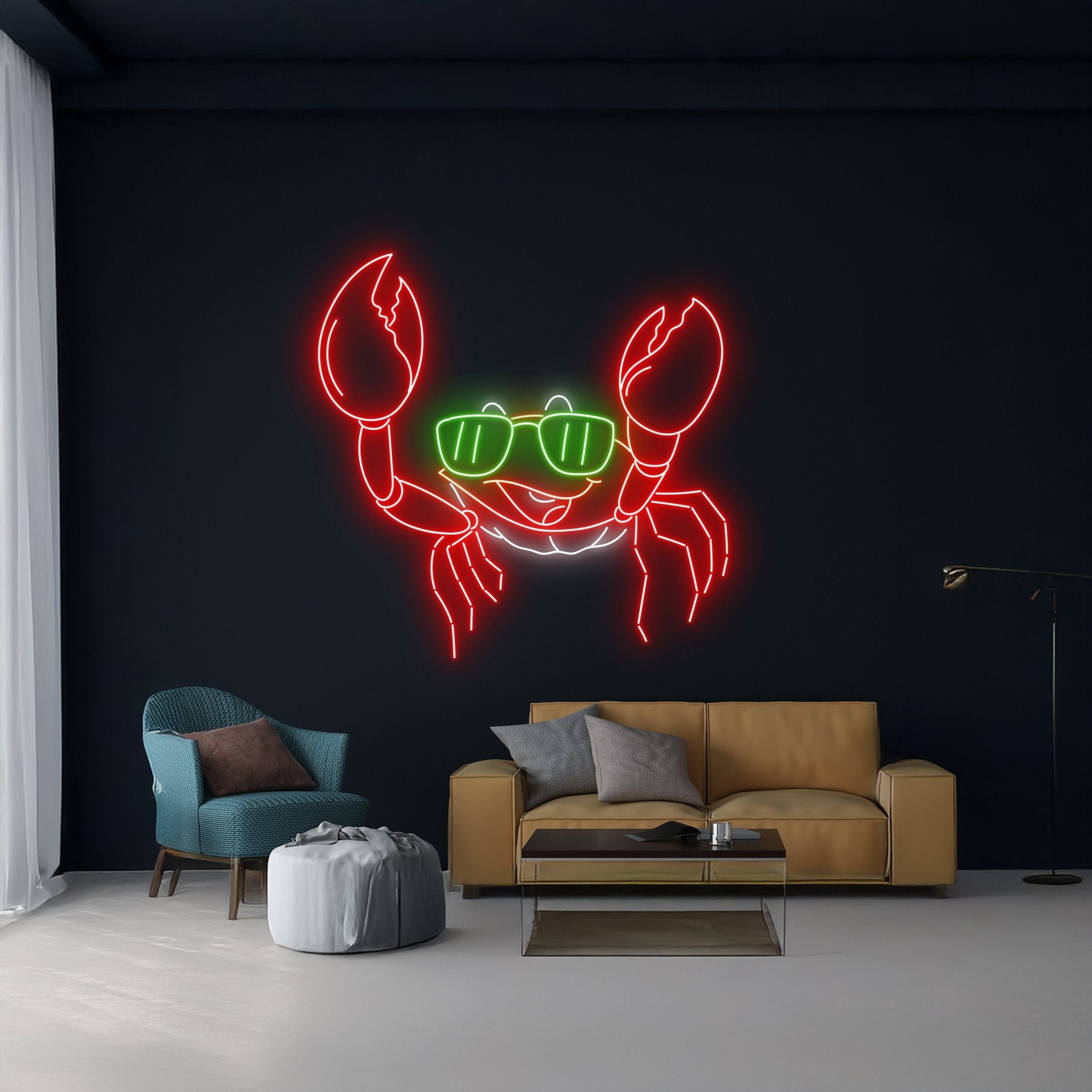 Crab Neon Sign - Shineneon