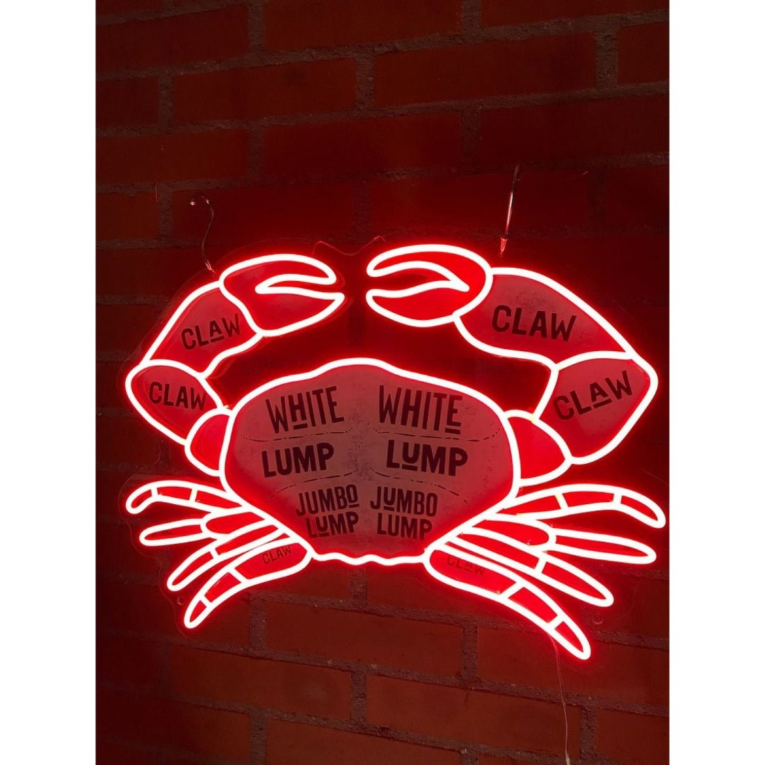 Crab Neon Sign The Butcher Sign Led Business Sign - Shineneon