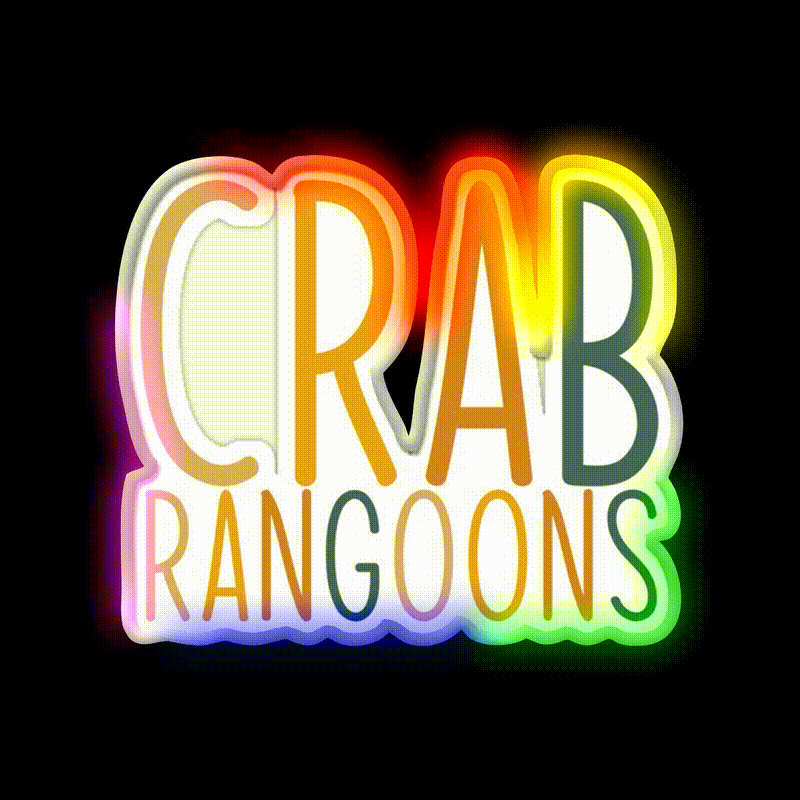 Crab Rangoons Led Neon Sign Chinese Food Rgb Color
