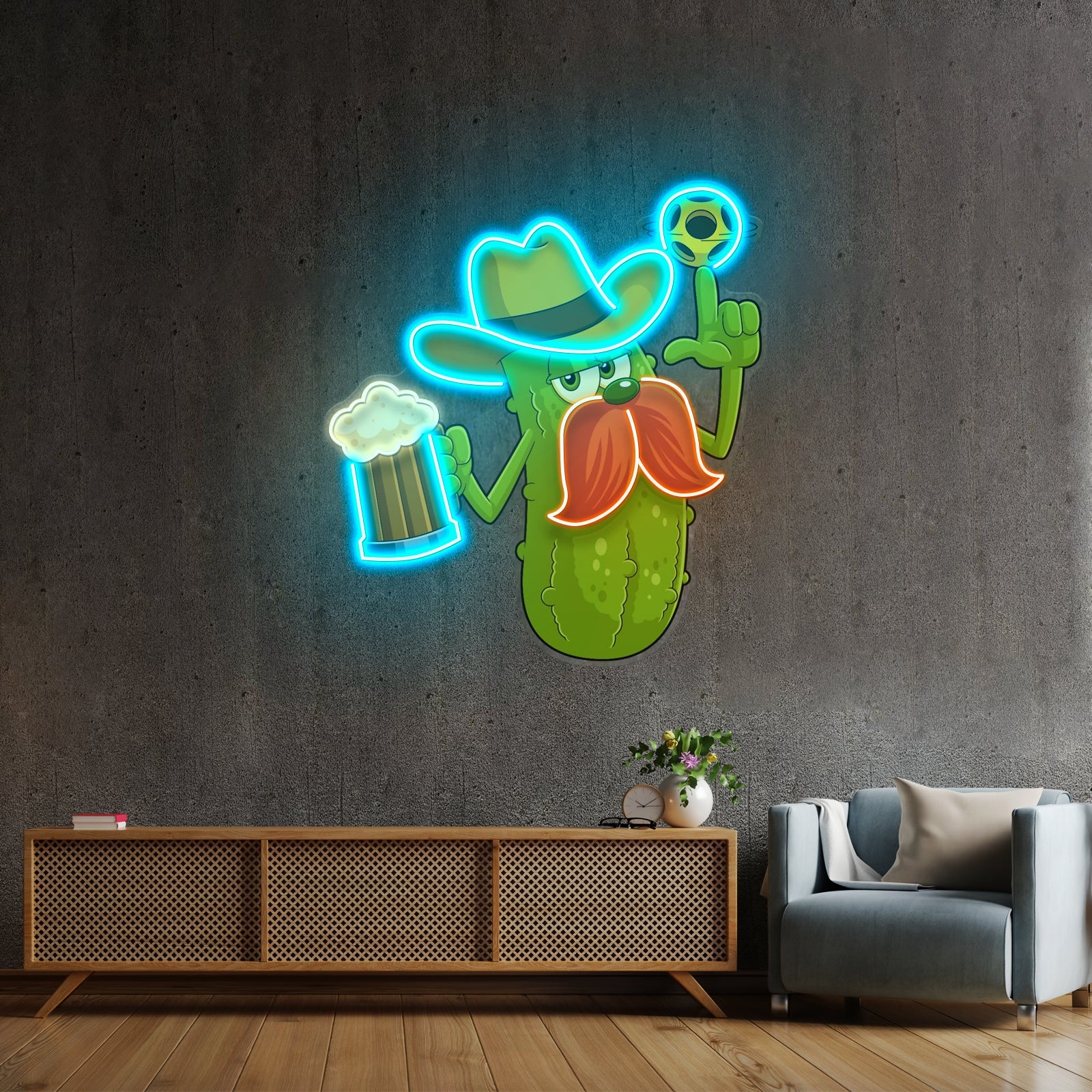 Crack Cool Led Neon Artwork For Sale For Sale - Shineneon