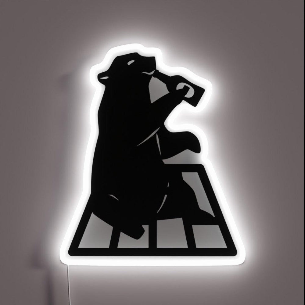 Craft Beer Bear Gift Rgb Led Neon Sign - Shineneon