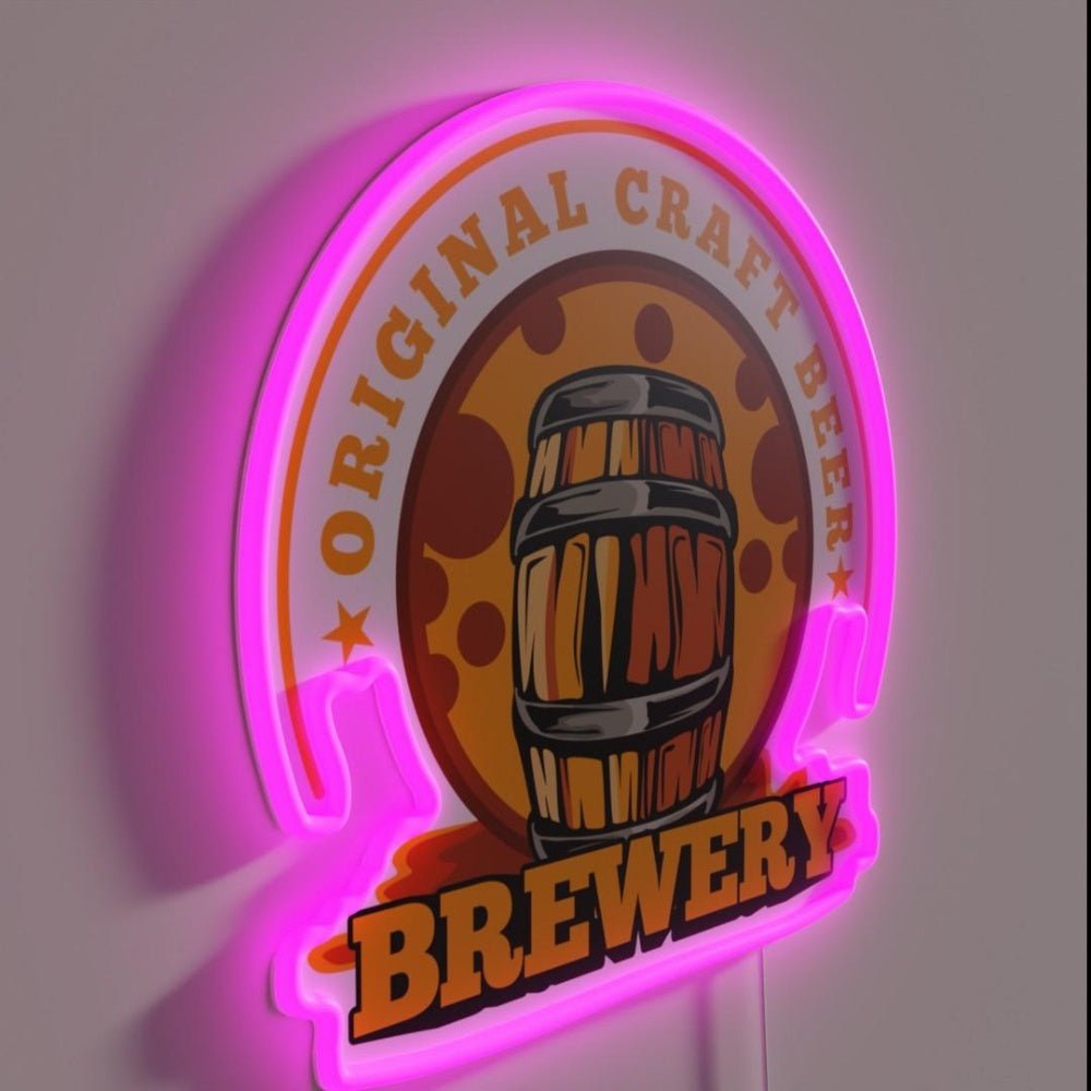 Craft Beer Brewery Rgb Led Neon Sign - Shineneon