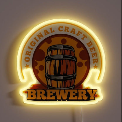 Craft Beer Brewery Rgb Led Neon Sign - Shineneon