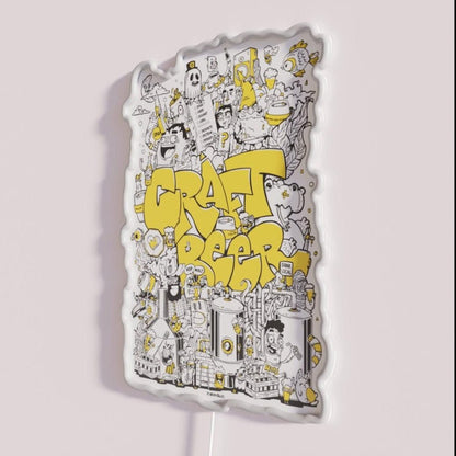 Craft Beer English Rgb Led Neon Sign - Shineneon