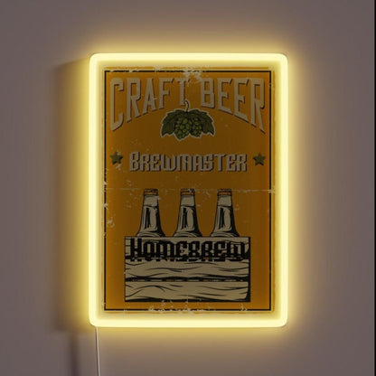 Craft Beer Homebrew Rgb Led Neon Sign - Shineneon