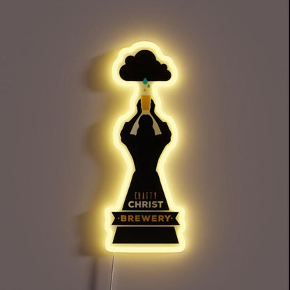 Craft Beer Jesus Rgb Led Neon Sign - Shineneon