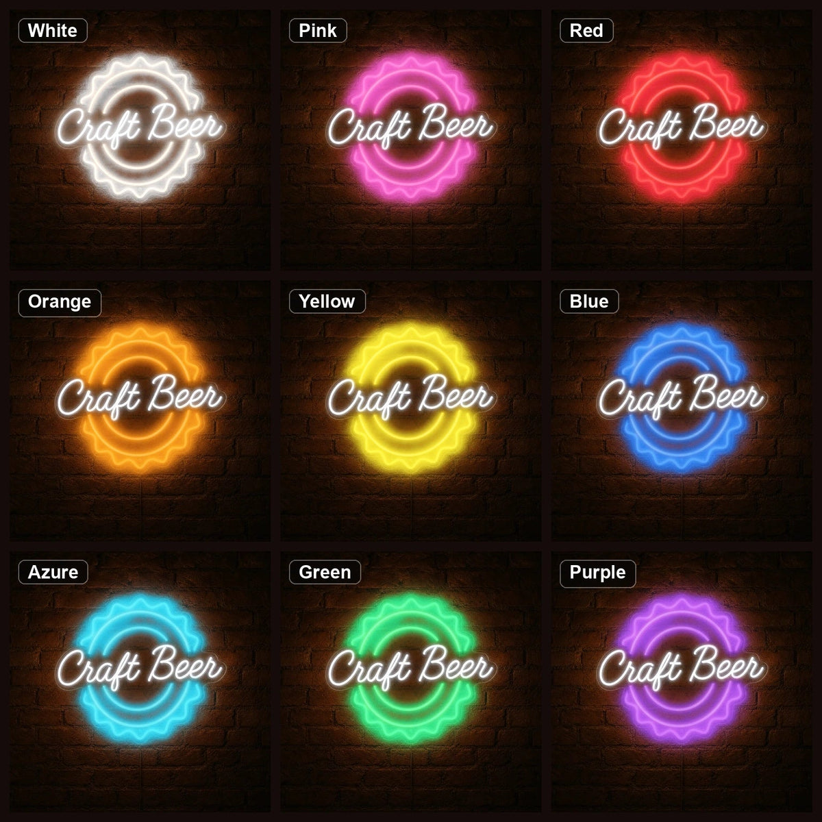 Craft Beer LED Neon Sign - Shineneon