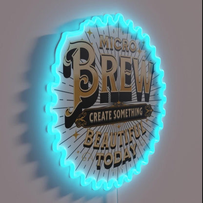 Craft Beer Microbrew Micro Brew Beer Rgb Led Neon Sign - Shineneon