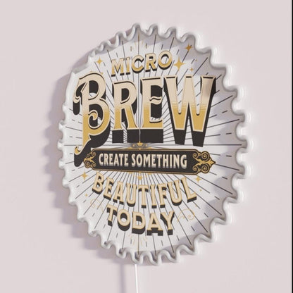 Craft Beer Microbrew Micro Brew Beer Rgb Led Neon Sign - Shineneon