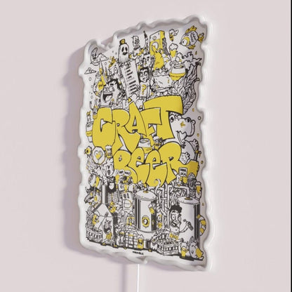 Craft Beer Rgb Led Neon Sign Bar Wall Decor - Shineneon