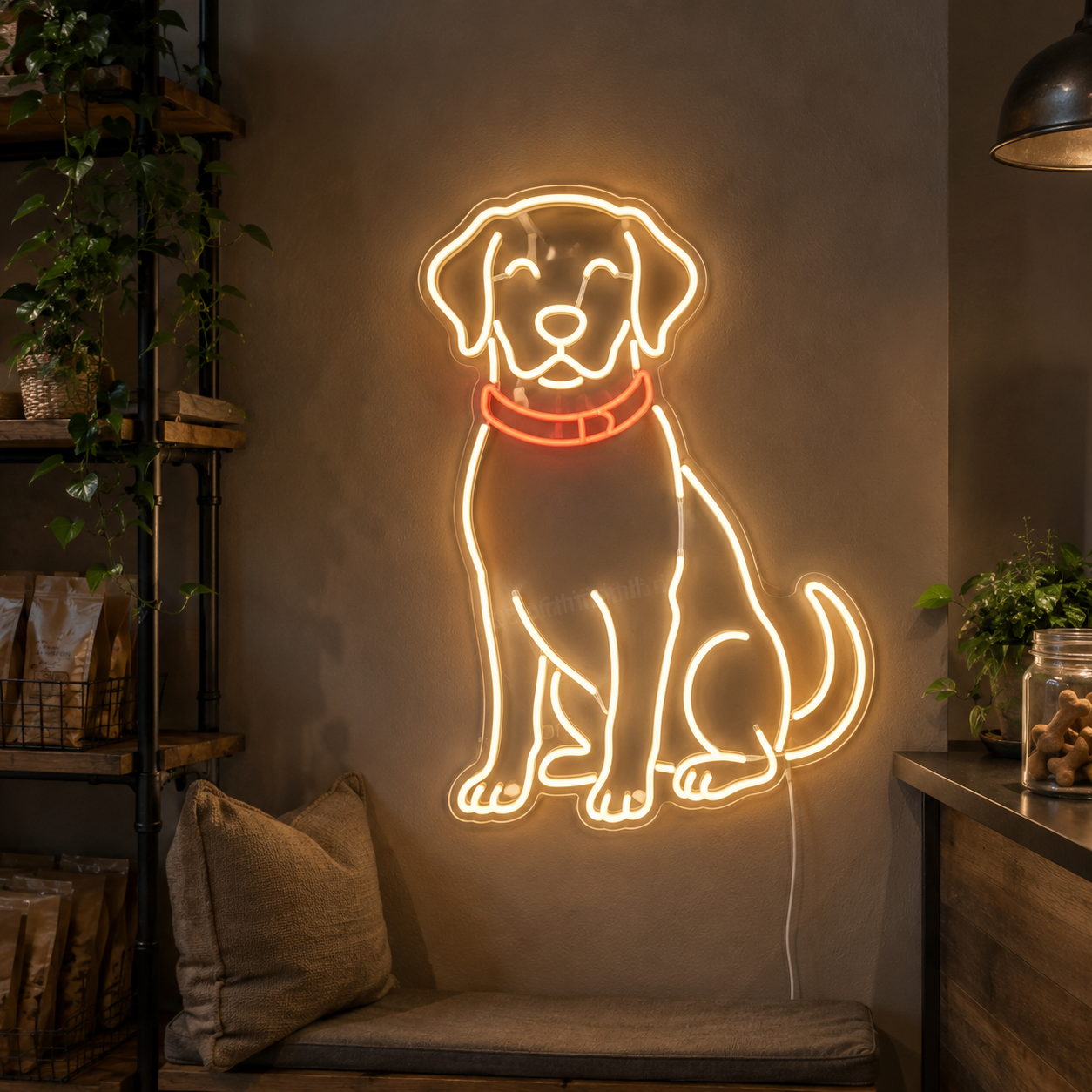 Craft Name LED Neon Sign - 03 Real Lifestyle Scene