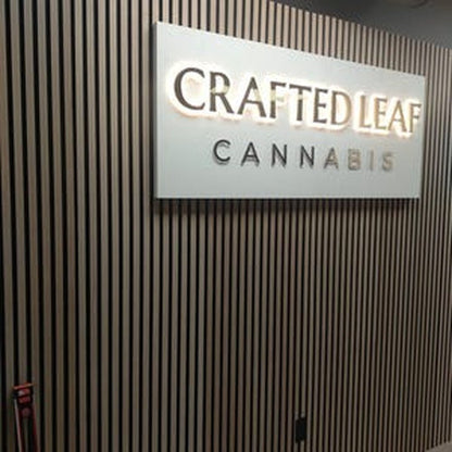 Crafted Leaf Cannabis 3D Backlit Channel Letters Led Light Sign - Shineneon
