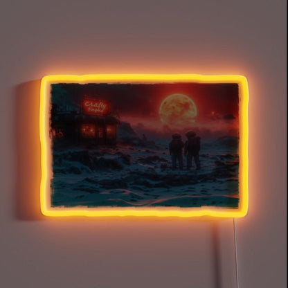 Crafty Astronauts Rgb Led Neon Sign - Shineneon
