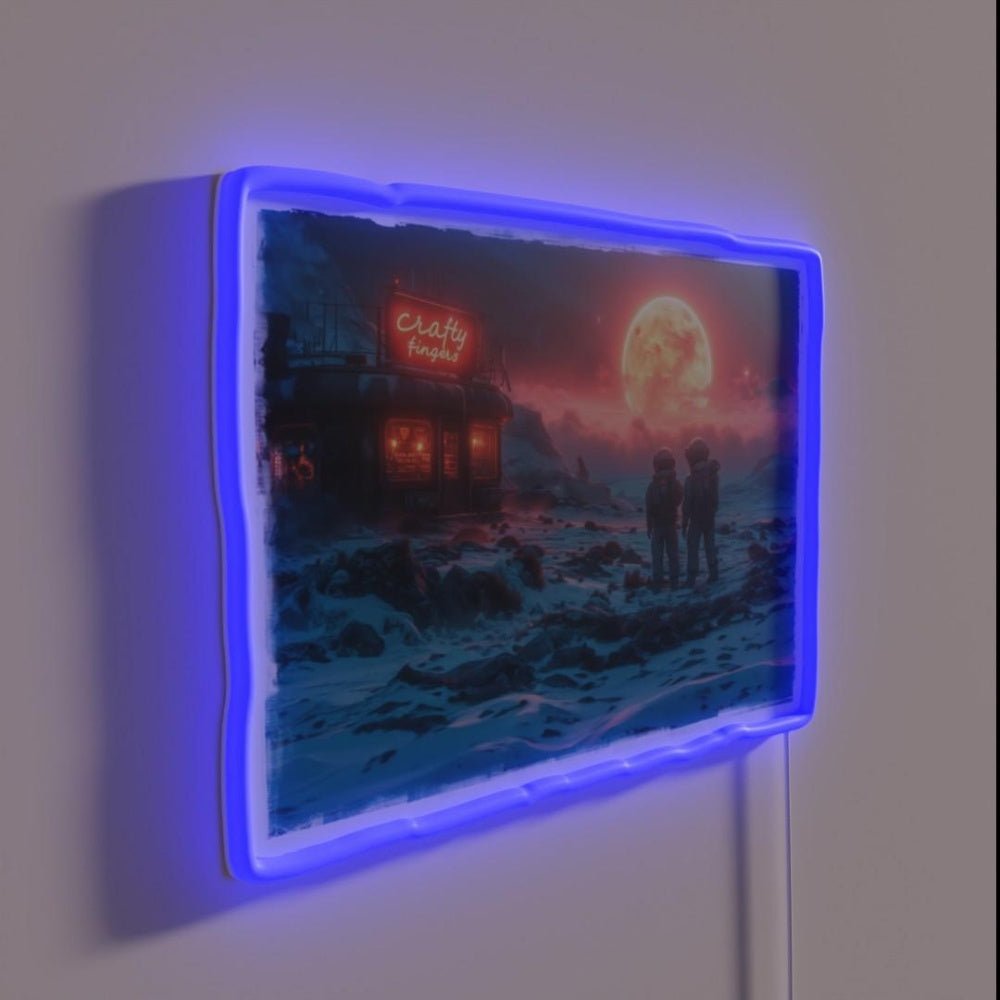Crafty Astronauts Rgb Led Neon Sign - Shineneon