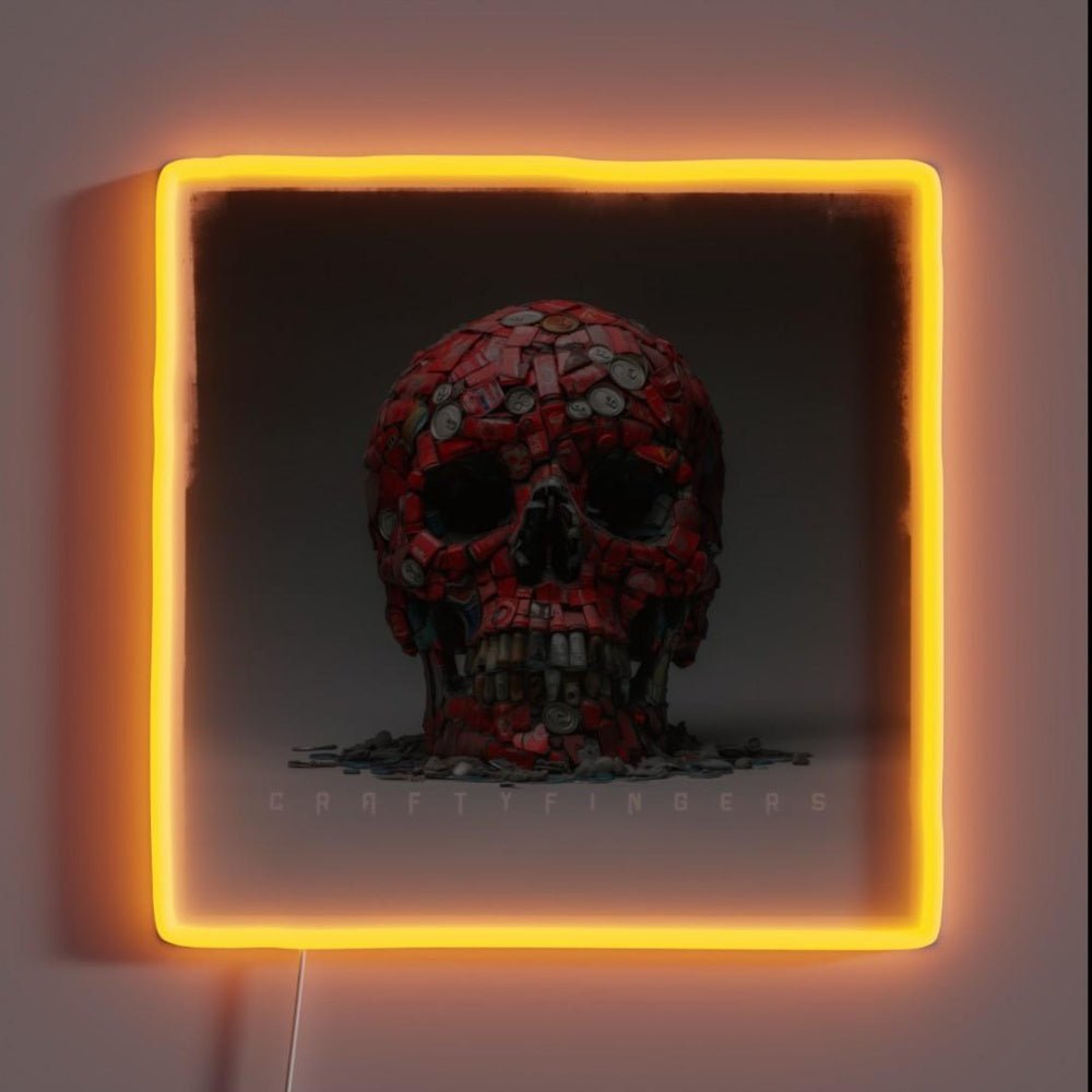 Crafty Skull Rgb Led Neon Sign - Shineneon