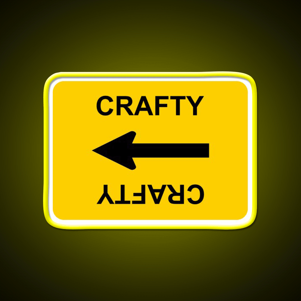 Crafty That A Way Snack Food Led Neon Sign Rgb Color - Custom LED neon sign front view