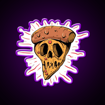 Crane Pizza Fast Food Led Neon Sign For Burger Place Rgb Color - Shineneon