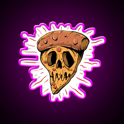 Crane Pizza Fast Food Led Neon Sign For Burger Place Rgb Color - Shineneon