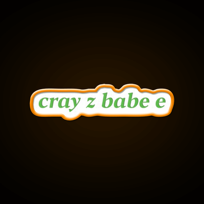 Cray Z Babe E Tde Welcome Led Neon Sign Open Sign Rgb Color - Shineneon