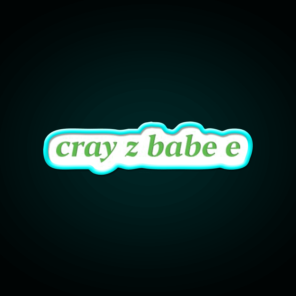 Cray Z Babe E Tde Welcome Led Neon Sign Open Sign Rgb Color - Shineneon