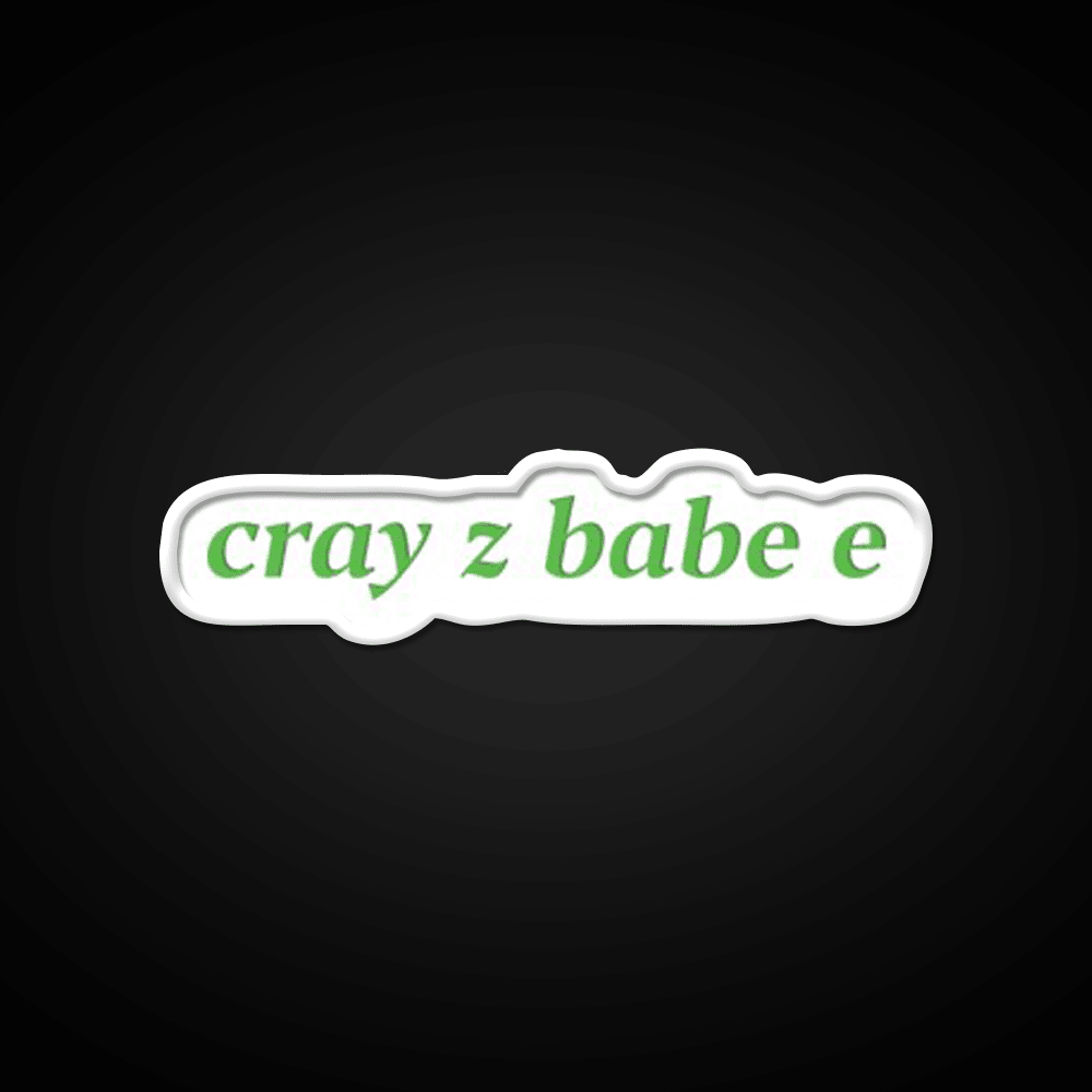 Cray Z Babe E Tde Welcome Led Neon Sign Open Sign Rgb Color - Shineneon