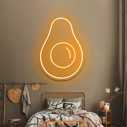 Crazy Avocado Neon Sign Kitchen Food Neon Signs - Shineneon