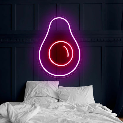 Crazy Avocado Neon Sign Kitchen Food Neon Signs - Shineneon