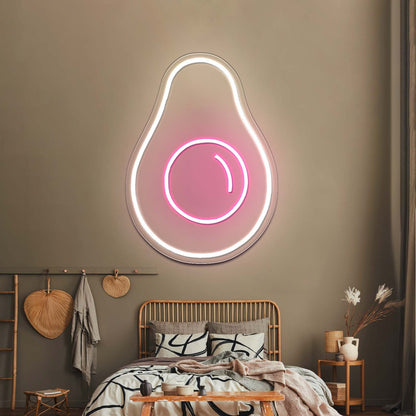 Crazy Avocado Neon Sign Kitchen Food Neon Signs - Shineneon