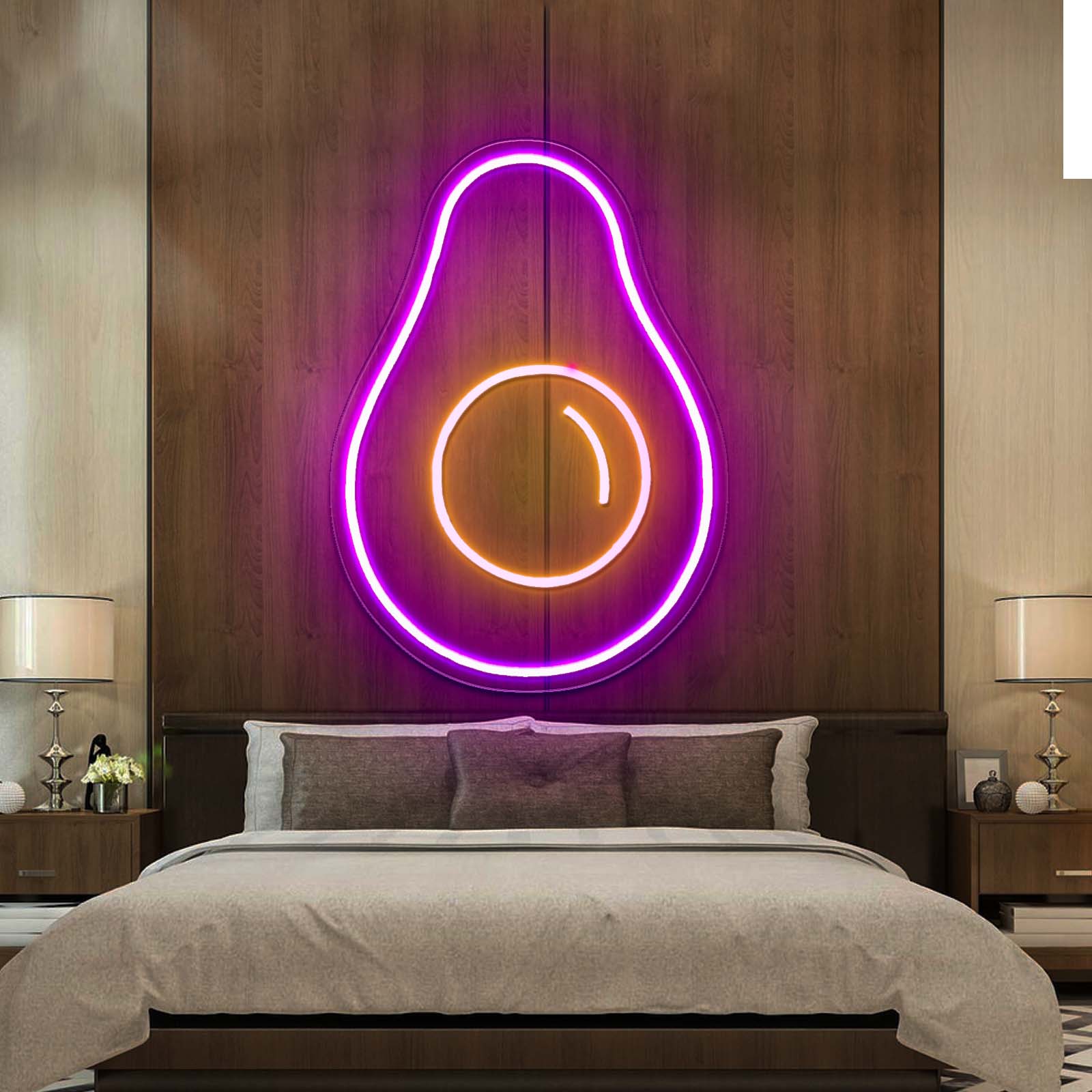 Crazy Avocado Neon Sign Kitchen Food Neon Signs - Shineneon